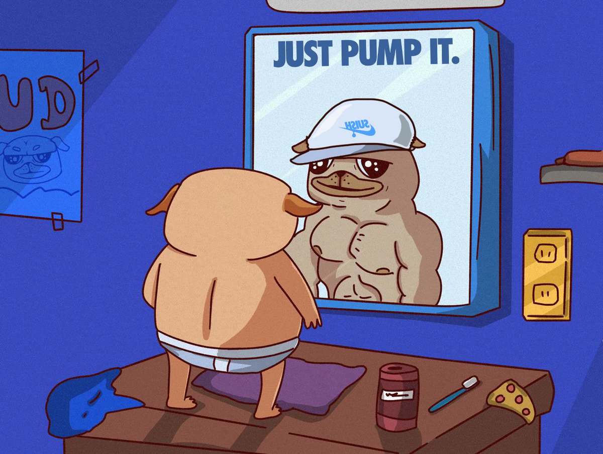 JUST PUMP IT.
$SUISH the brand of choice for all top memes on $sui
Join the cult: t.me/SUISH <a href="/fudthepug/">FUD</a> $FUD