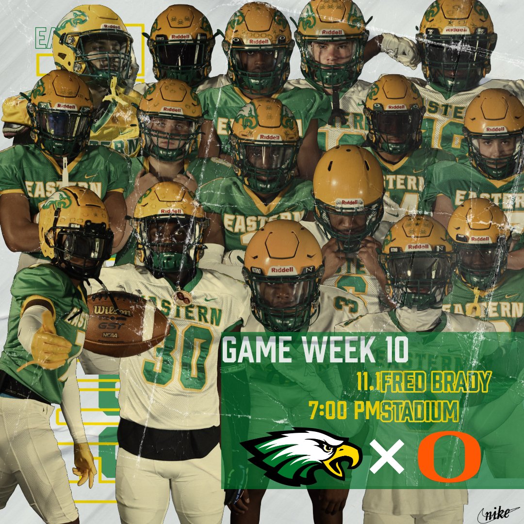 EAHS_Football's tweet image. Week 10-Senior Night

@EAHS_Football 🦅 vs @OHS_Football1 
🗓 : November 1, 2024
⏰ : 7:00 pm
📍 : Fred Brady Stadium
🎟️ : GoFan or the gate
#PositiveResponse