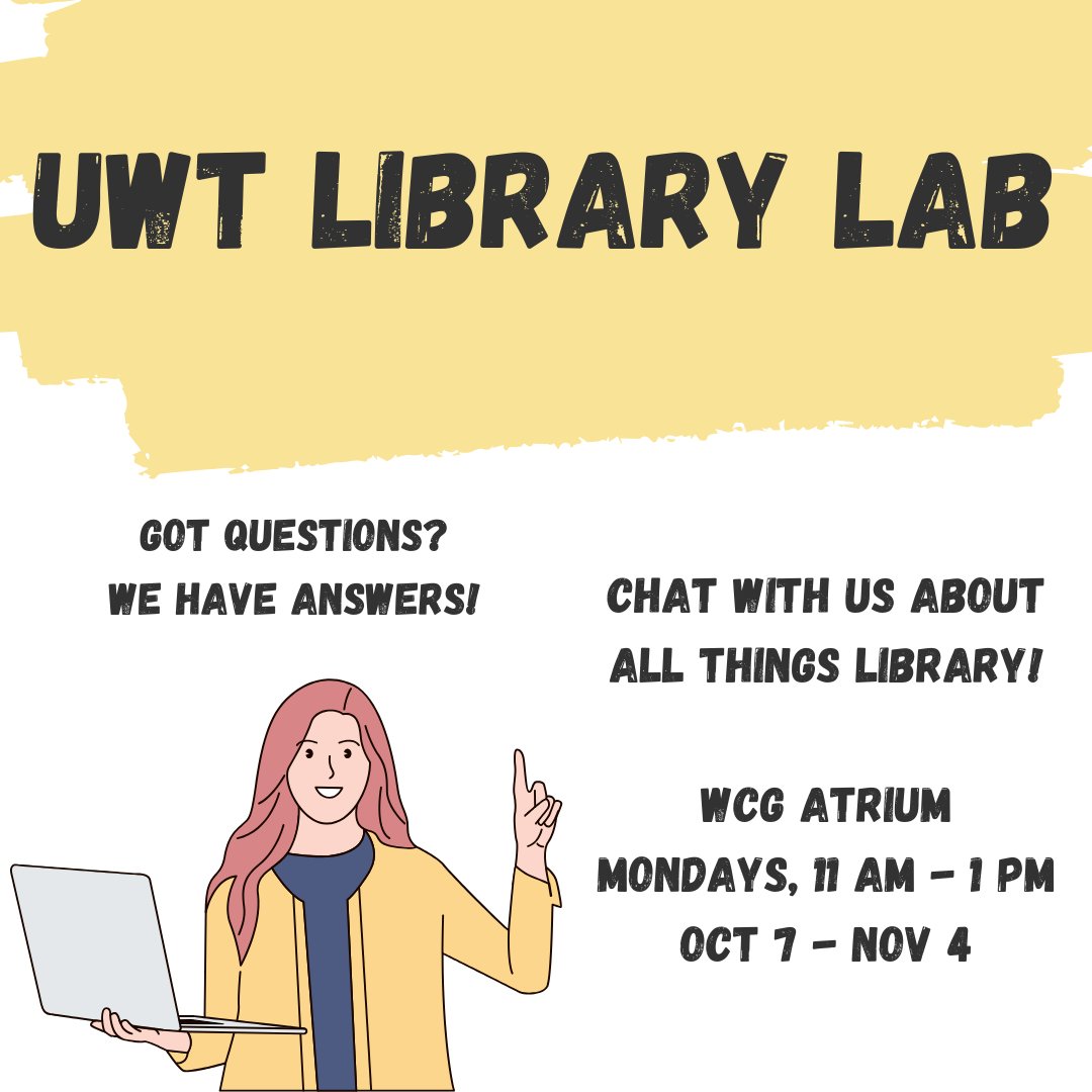 UW Tacoma Library tweet media