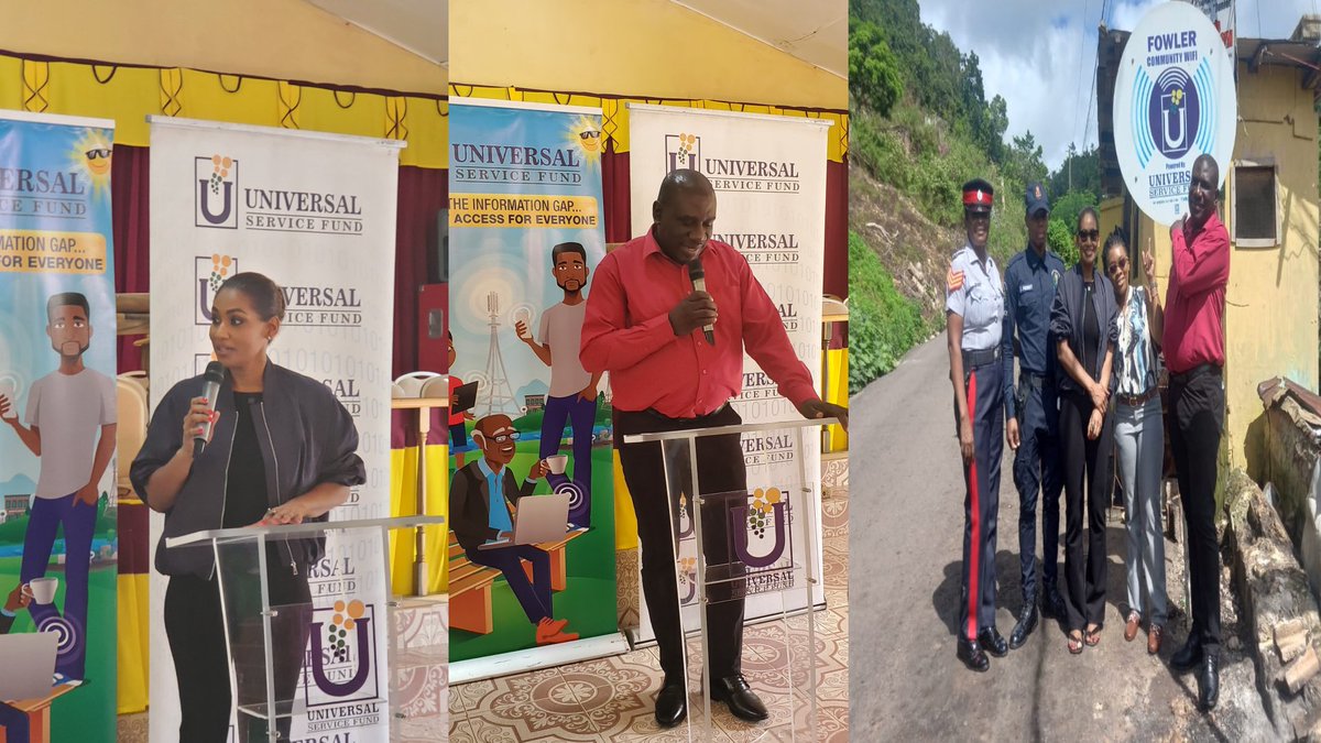 marketing_usf's tweet image. Exciting news! On Thursday, October 24, 2024, the Universal Service Fund launched a Community Wi-Fi site in Fowler Town, St. Ann.
#CommunityWiFi #UniversalServiceFund #FlowerTownConnected

Read more: Visit our website by following the link below.
usf.gov.jm/news/