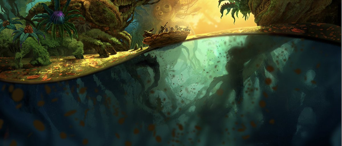 Original Concept Art for the Croods by Nicolas Weis - Don't miss your chance to secure a spot for his limited 2-Day Workshop : https://t.co/dAUiTZpKoE 