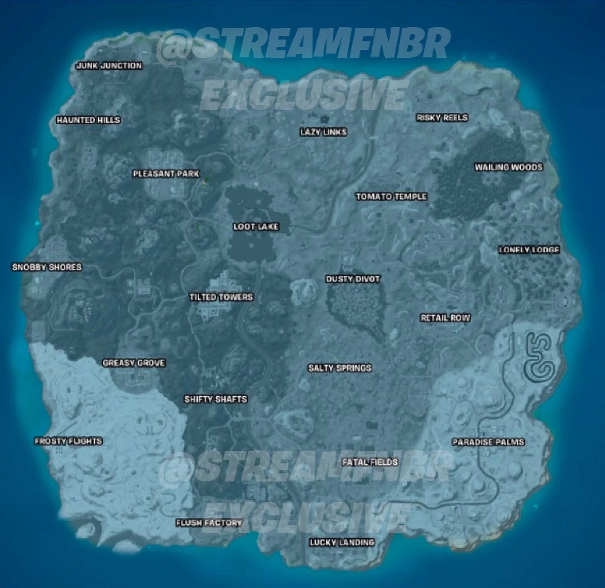 FitzyLeakz's tweet image. Waking up to seeing full OG map leaked felt like a winterfest morning