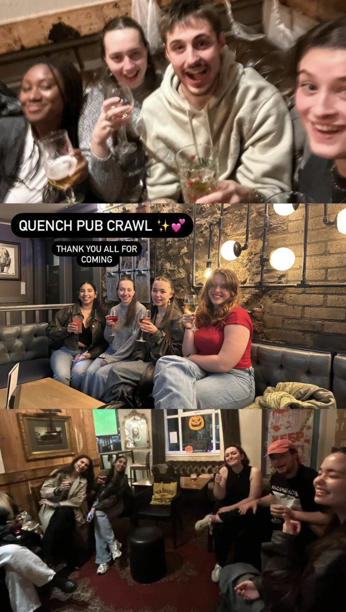 ⭐️Had a lovely time last week at Quench’s first pub crawl⭐️
#Quench #QuenchMag #CardiffUni #CardiffStudentMedia