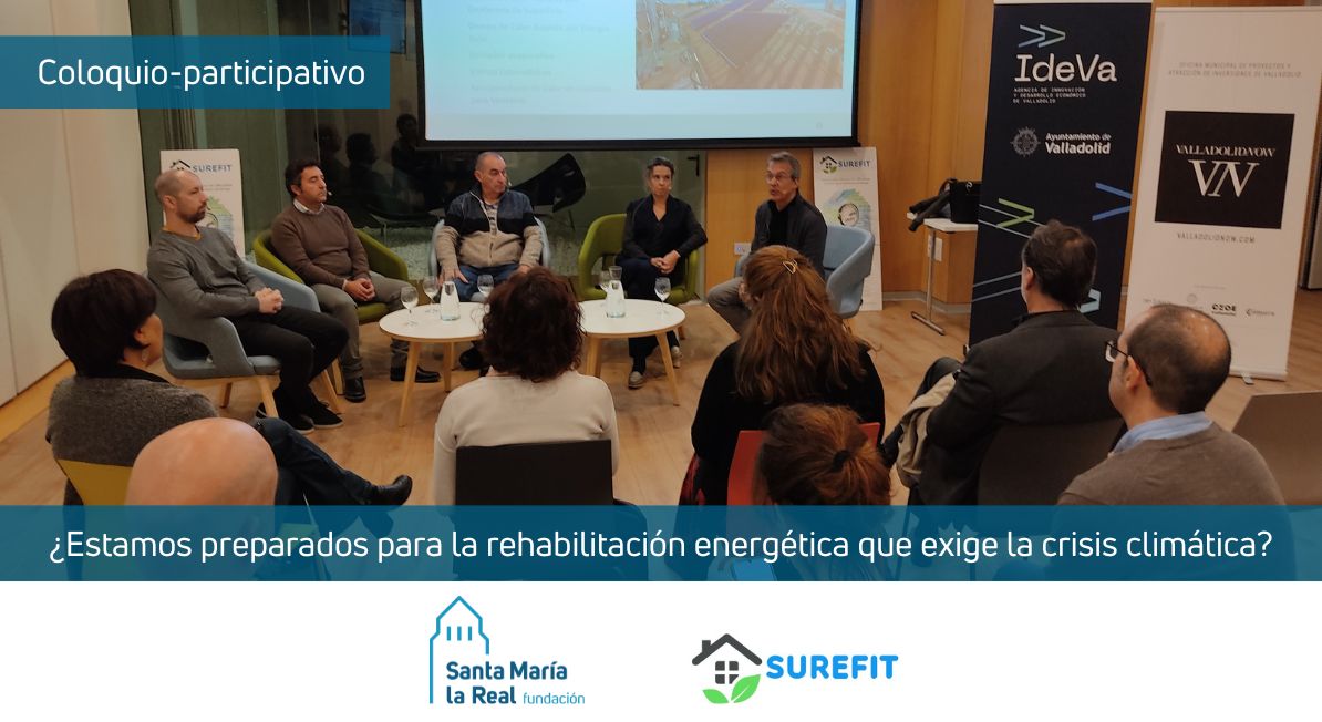 FundacionSMLRPH's tweet photo. ¿Te has perdido el coloquio de @Surefit_Project en @ideva_agencia? Hemos charlado con expertos de @ClusterAeice, @RehabCrolec #Komfortvent y #Tudecal sobre #rehabilitación y #eficienciaenergética, ¡dentro vídeo! 🎬https://t.co/7RiT9c0Sxx
#SUREFIT #RehabilitaciónEnergética https://t.co/f3MwyXWIcm