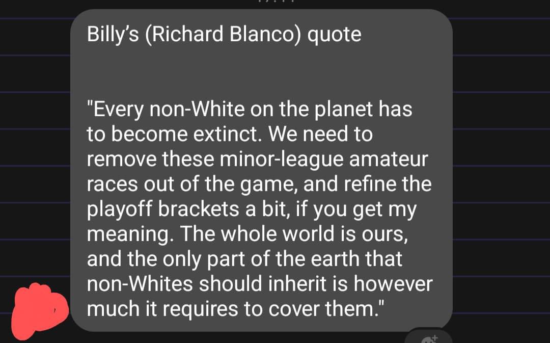 ozarkcoolchic's tweet photo. There is currently a kkklan endorsed candidate running for city council in #HarrisonAR She is backed by Billy Roper. The Richard Blanco profile is an alias that Roper uses to post on social media. Roper has been using this alias for almost a year spreading nazi propaganda https://t.co/Xp3KMsZqyU