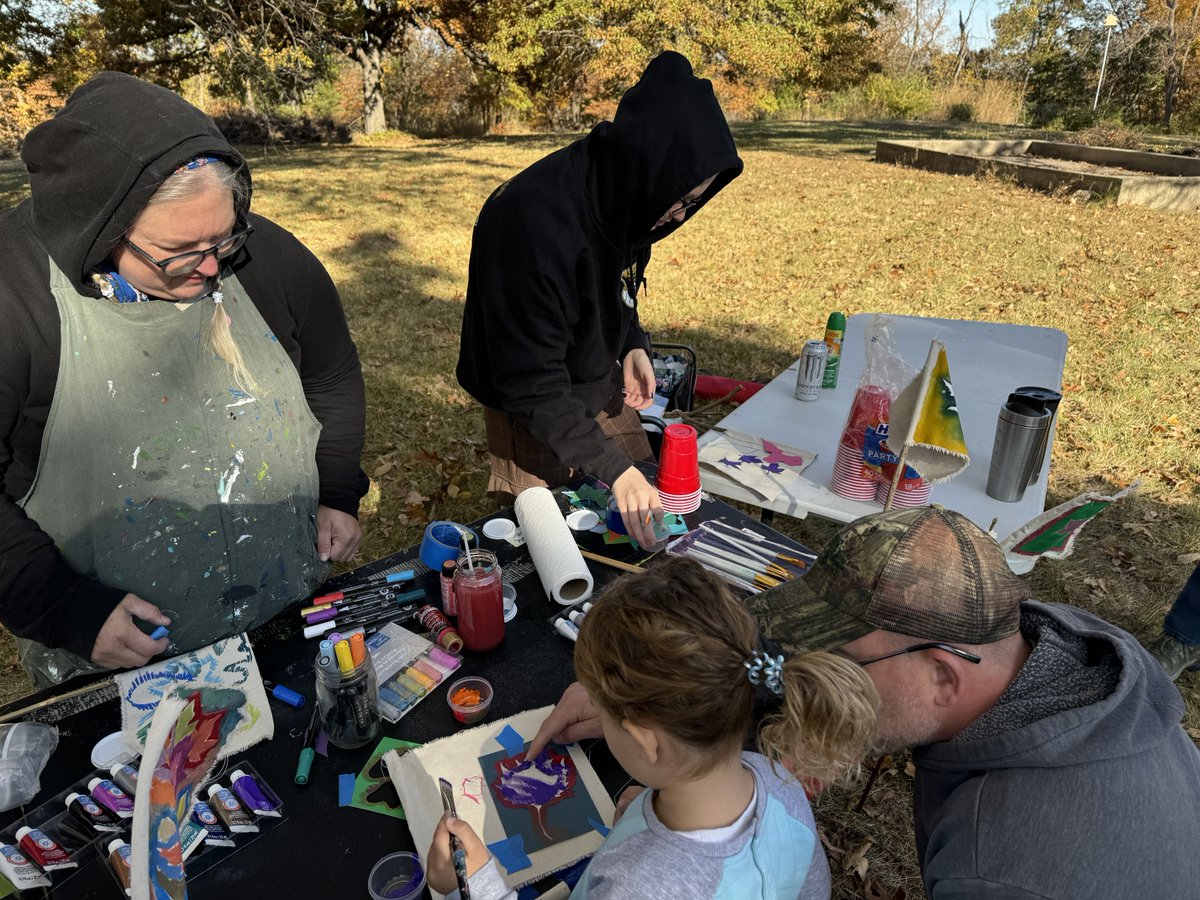 Thanks to all who helped plant 200+ native species at the Heartland Overlook Preserve this past Saturday! 🌳💚 Special thanks to Native Lands Restoration Collaborative for leading and Julie Farstad for the creative forest flags art activity. Funding provided by MDNR 319 grant.
