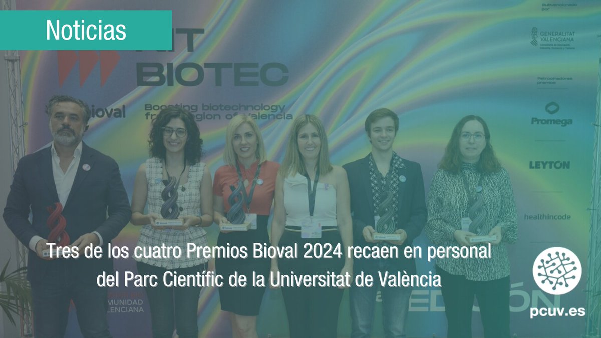 parccientificuv's tweet photo. 📰| #NoticiasPCUV
#Bioval reconoció la #excelencia y el #talento investigador de grandes personas y entidades vinculadas al #PCUV 👏🏻
Lee la noticia completa ⬇️
https://t.co/fOGIZ0iZFQ https://t.co/gi9gO38GYK