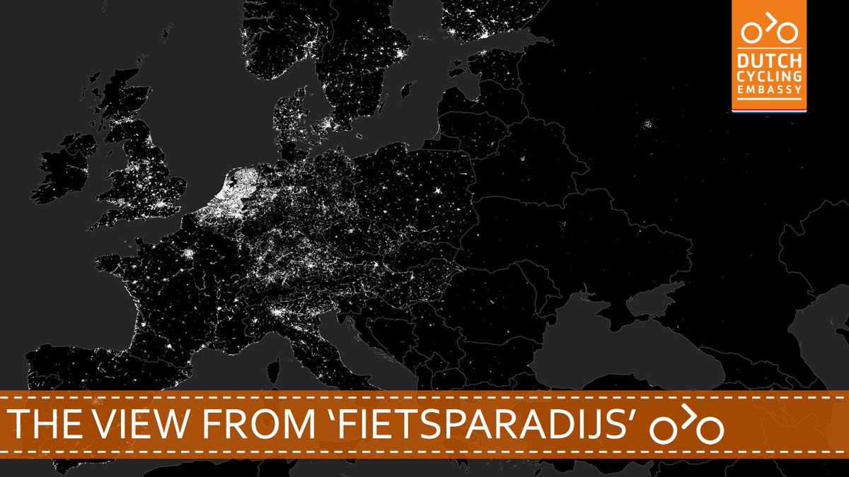 The Dutch don't cycle because their country is flatter, milder, or morally superior to the rest of the world.

It's because they invest €30 per person each year building a network of 40,000 km. of separated lanes and 60,000 km. of traffic-calmed streets.

youtu.be/n8Jy-0-Vako