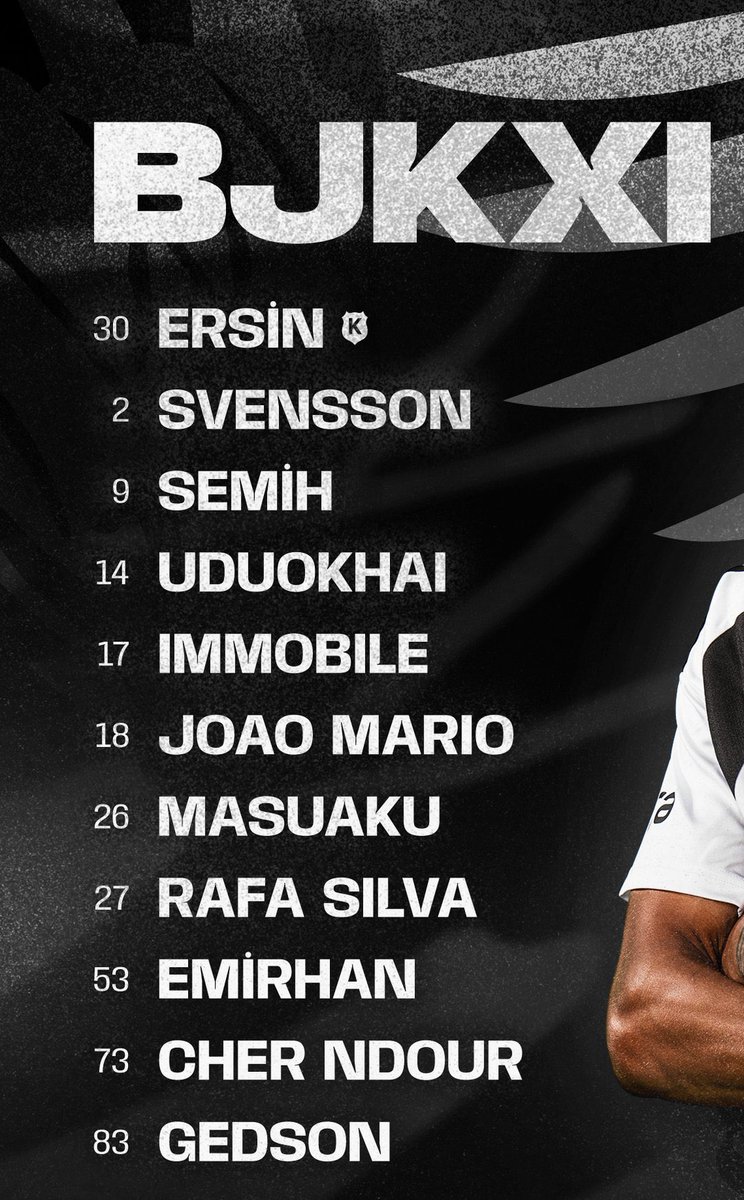 ⚫️⚪️ Bence olabilecek en iyi 11 belki Musrati olabilirdi