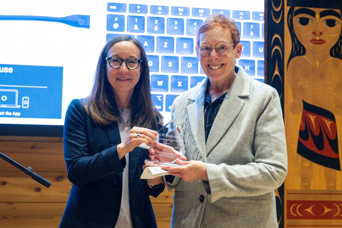 UW Cancer Vaccine Institute (@uwcancervaccine) on Twitter photo Congratulations toĀ our very own CVI Founder and Director Dr. Nora Disis for being honored as the 2024 Inventor of the Year by <a href="/UWMedicine/">UW Medicine</a>!
This award is the culmination of over two decades of persistent work. Read and experience the celebration here: uwcvi.org/post/dr-disis-⦠Congratulations to our very own CVI Founder and Director Dr. Nora Disis for being honored as the 2024 Inventor of the Year by <a href="/UWMedicine/">UW Medicine</a>!
This award is the culmination of over two decades of persistent work. Read and experience the celebration here: uwcvi.org/post/dr-disis-ā¦