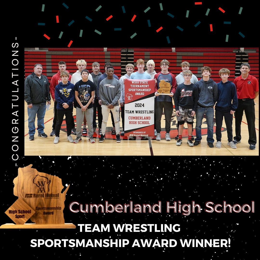 Rural Mutual Ins. (@ruralmutual) on Twitter photo It was our honor to present the Cumberland Wrestling team their <a href="/wiaawi/">WIAA</a> Sportsmanship Award a couple of weeks ago.  ๐คผ๐
"Good sportsmanship goes beyond the game; it starts with respect."
#sportsmanshipmatters #wiaasportsmanshipaward #ruralmutualinsurance #wisconsinstrong It was our honor to present the Cumberland Wrestling team their <a href="/wiaawi/">WIAA</a> Sportsmanship Award a couple of weeks ago.  ๐คผ๐
"Good sportsmanship goes beyond the game; it starts with respect."
#sportsmanshipmatters #wiaasportsmanshipaward #ruralmutualinsurance #wisconsinstrong