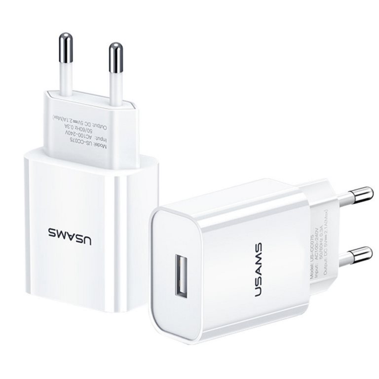 Зарядний пристрій Usams US-CC075 T18 Single USB Travel Charger White відрізняється оригінальним і ергономічним дизайном. 

📣 Код товару на сайті: 51699
📲Замовляйте на нашому сайті: 4tv.in.ua/aksesuari-dlya…