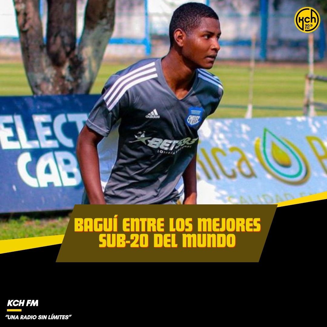 kchradio's tweet photo. 🔵⚡️NACIDO EN EL BOMBILLO🔵⚡️

💪🏻✅Diogo Baguí 🇪🇨 figura entre los mejores centrales sub-20 del mundo.

✍🏻 Según el CIES, el central ecuatoriano figura entre los más destacados de la temporada.

#Bagui #Cse #emelec 

⬇️⬇️⬇️ https://t.co/HDVol5otp3