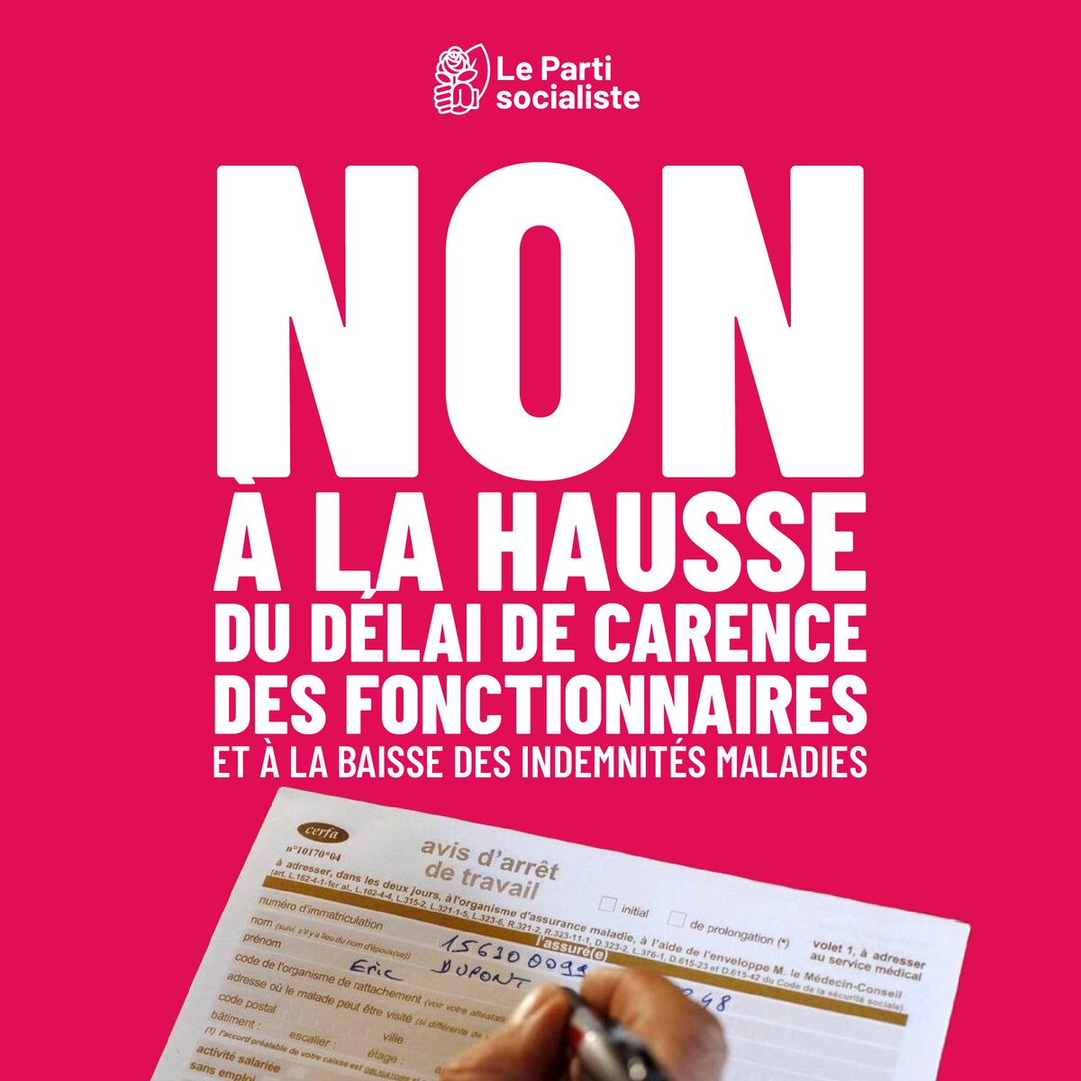 Stop à la culpabilisation de nos soignants, de nos enseignants et de nos policiers. L’alignement avec le privé n’est qu’un leurre : 2/3 des salariés du privé sont couverts pendant le délai de carence. La politique de casse du service public : ça suffit ! #PLFSS2025 #carence