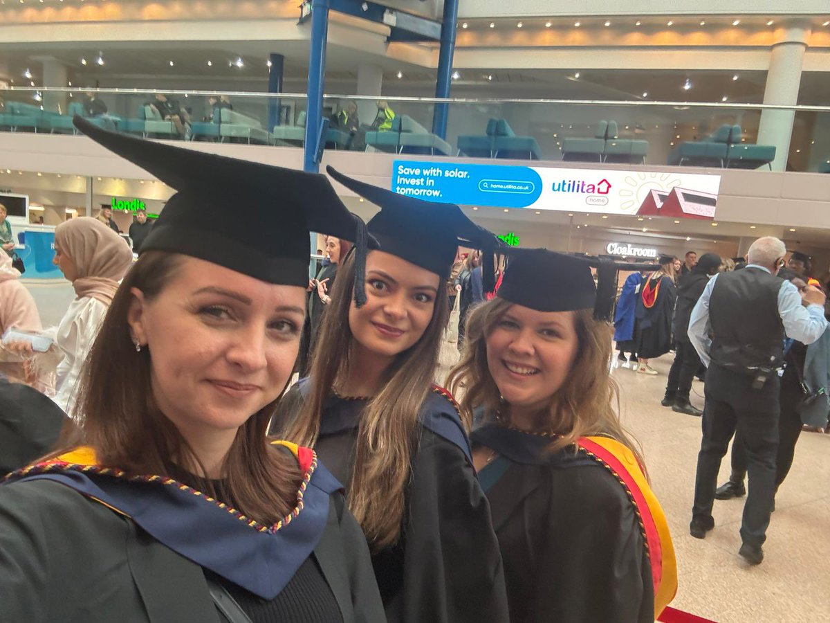Faith Eckersley (@feckersley50685) on Twitter photo Feeling proud 🎓
Today we graduated with our PGCE in educational leadership.
<a href="/Newman_Uni/">Birmingham Newman University</a> <a href="/JPemberton50685/">Jessica Pemberton</a> <a href="/katiehc_85/">Katie Hurst-Carroll</a> <a href="/UHB_SoN/">School of Nursing, AHPs and Midwifery</a>
#HardWorkPaysOff #Graduates Feeling proud 🎓
Today we graduated with our PGCE in educational leadership.
<a href="/Newman_Uni/">Birmingham Newman University</a> <a href="/JPemberton50685/">Jessica Pemberton</a> <a href="/katiehc_85/">Katie Hurst-Carroll</a> <a href="/UHB_SoN/">School of Nursing, AHPs and Midwifery</a>
#HardWorkPaysOff #Graduates