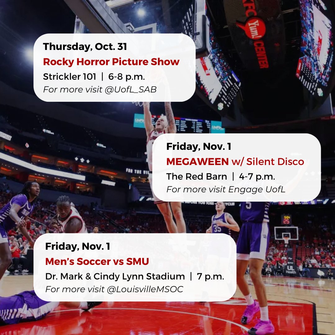 UofL Student Events tweet media