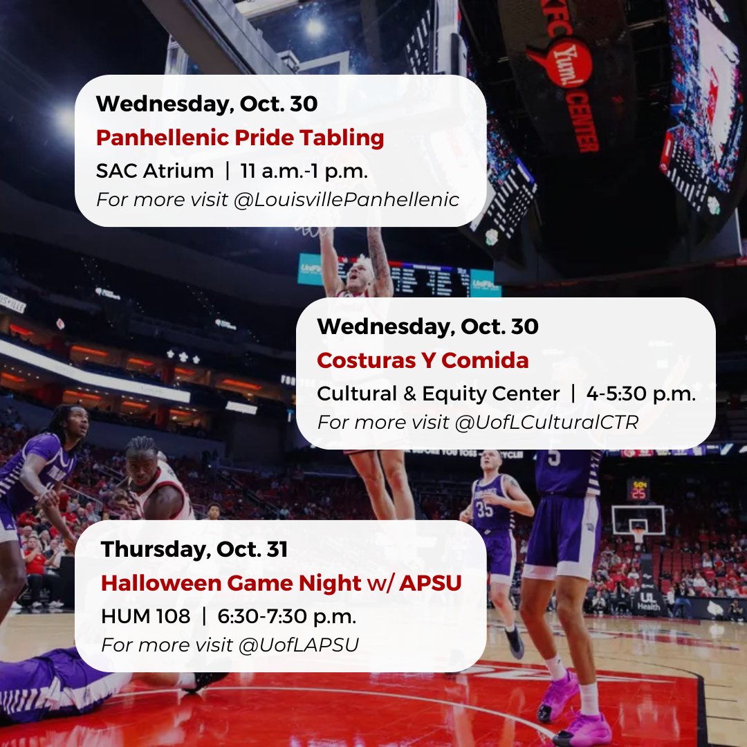 UofL Student Events tweet media