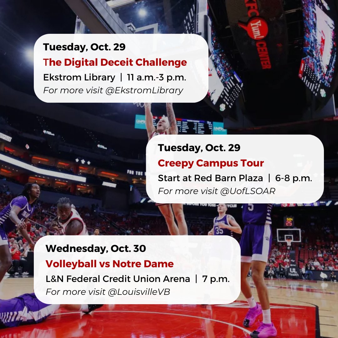 UofL Student Events tweet media