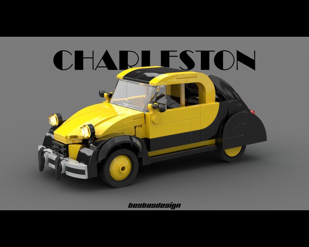 Citroën 2CV Charleston by besbasdesign #LEGO reb.li/m/198406