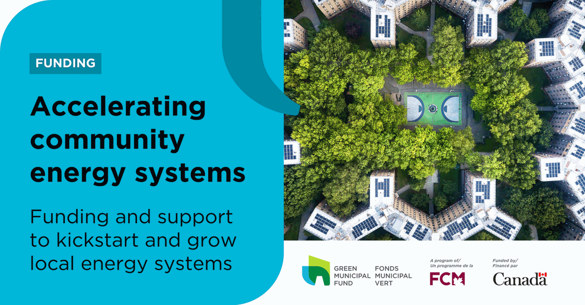 GreenMuniFund's tweet photo. 📢 New Funding Announcement

The Accelerating Community Energy Systems funded learning initiative is here! Get up to $200K in funding combined with a two-year peer learning opportunity to amplify your community energy system initiatives.

Empower your municipality with the tools & knowledge to take transformative climate action 🍃 Applications are open until February 21! Apply now: https://t.co/sAc6ZOJ5an

Learn more by joining our webinar on Thursday, November 21, at 2 p.m. ET 🗓️: https://t.co/t72gkHj6Xv

Let’s build stronger, sustainable communities!
#CDNMuni #CommunityEnergy #CESAccelerator