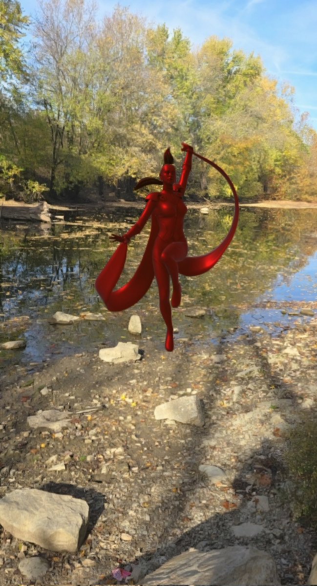 Kennyrice13's tweet photo. @veve_official Chilling at the creek https://t.co/6StWDWvOAS