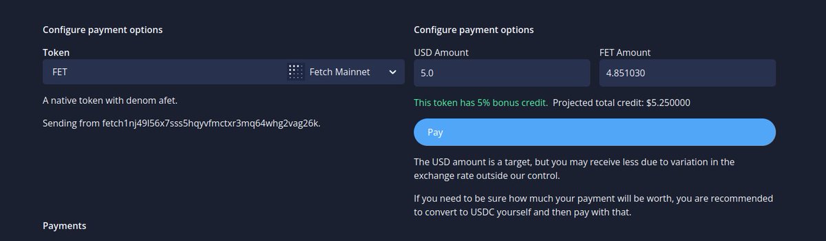 CUDOS_'s tweet image. With the token merge complete, we’ve updated CUDOS Intercloud’s payment options to include $FET! Plus, Fetch is now the default chain #CUDOS Intercloud connects to. Here’s to the next level of decentralised #cloudcomputing services! 🌐
Get started here 👇
intercloud.cudos.org