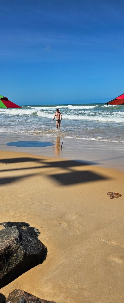 JoadsonMeloo's tweet photo. Sou praieiro 🏖

#praia #mar #SOL #ferias #natal #RN https://t.co/RXFAtqruMg