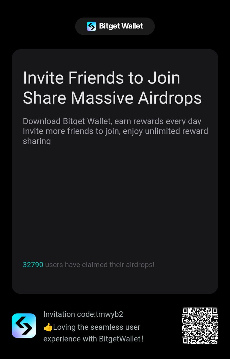 PiashaAkter's tweet photo. 👍Loving the seamless user experience with Bitget Wallet! 
👀Discover the next hit on TON, SOL and Base before anyone else.
🔗Don't miss out: use my invite code tmwyb2  to create a Bitget Wallet.
And join the TON Ecosystem Carnival, and share $1,000,000!
https://t.co/99MCoor1dQ https://t.co/2NHS68kSAZ