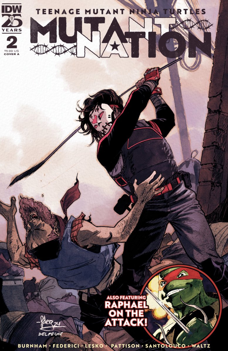 GreggKatzman's tweet photo. TMNT fans, did you know there's a new comic every single week in November?

11/6: NIGHTWATCHER #3
11/13: MUTANT NATION #2 (plus 40th anniversary hardcover, Black, White &amp; Green trade paperback)
11/20: TMNT x NARUTO #1
11/27: TMNT #4, SATURDAY MORNING ADVENTURES #19 https://t.co/GmCKKAZ566
