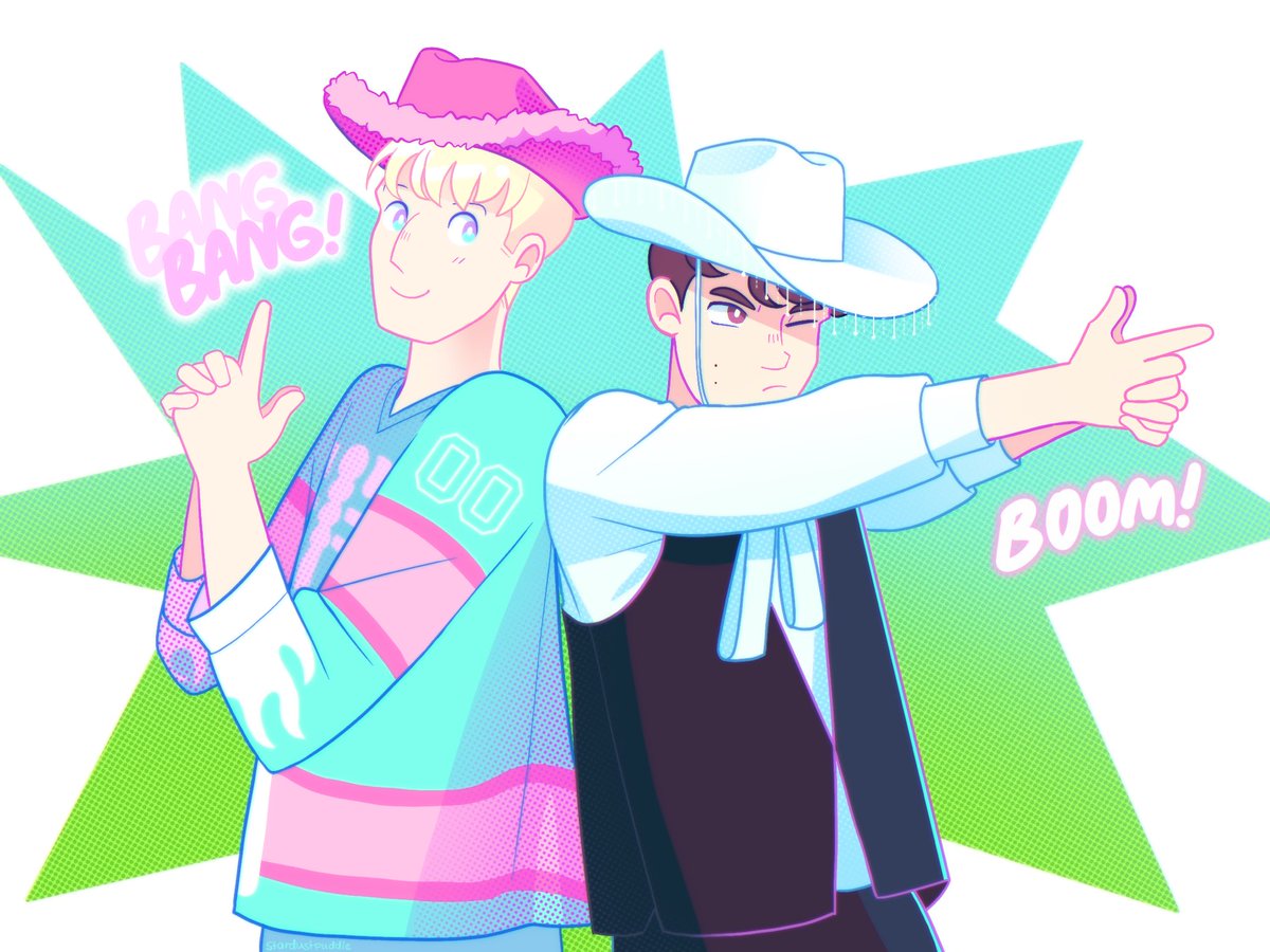 stardustpuddle's tweet image. rootin tootin