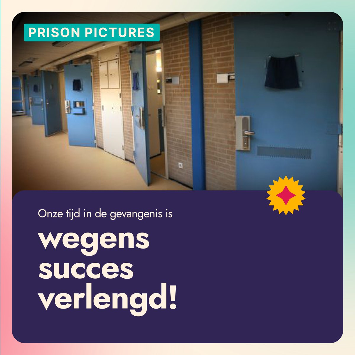 Hoe vaak hoor je nou dat een gevangenisprogramma bij succes verléngd wordt? Bij ons wel! We hebben zojuist een derde vertoning van The View in de Penitentiaire Inrichting Leeuwarden toegevoegd. 

De kaarten gaan hard, dus wees er snel bij via noordelijkfilmfestival.nl/ticketpi/