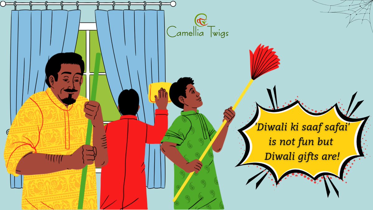 What's better than gifting your loved ones a pack of their favourite chai?
#diwali #diwaligifts #teaduo #teabreak #DiwaliSpecial #cartoon #funart