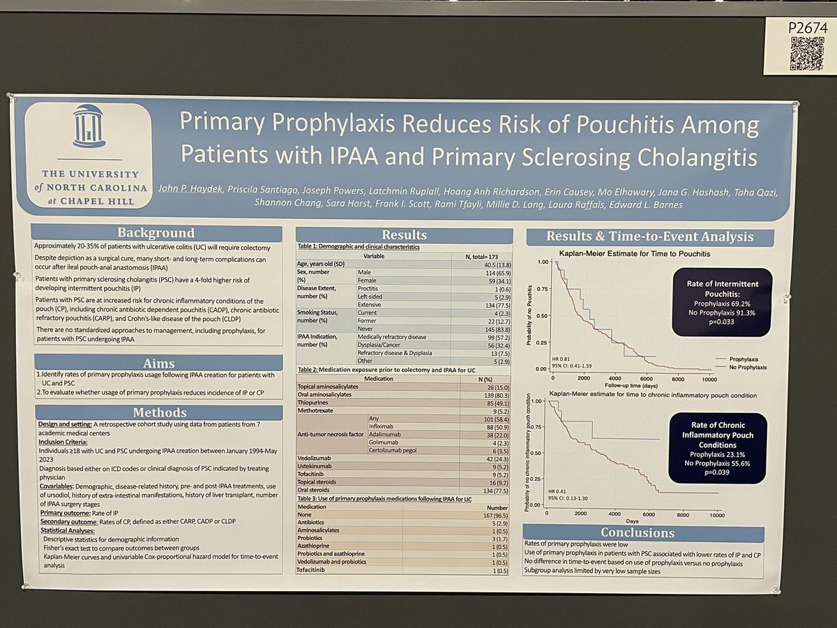 Edward Barnes MD MPH (@edbarnesmd) on Twitter photo .<a href="/JHaydek/">John Haydek, MD MS</a> is at Poster P2674 to tell you why you should consider primary prophylaxis in patients with #PSC to prevent #pouchitis. Come learn more. #ACG2024 <a href="/UNCGastro/">UNC Gastroenterology</a> <a href="/UNCGIFellowship/">UNCGIFellowship</a> <a href="/LauraRaffalsMD/">Laura Raffals, MD</a> <a href="/PriSantiagoMD/">Priscila Santiago, MD</a> <a href="/shannonchangmd/">Shannon Chang, MD</a> <a href="/JHashashMD/">Jana G Hashash, MD, MSc</a> <a href="/tqaziMD/">Taha Qazi</a> <a href="/HorstIBDDoc/">Sara Horst MD, MPH, FACG</a> <a href="/MLongMD/">Millie Long</a> .<a href="/JHaydek/">John Haydek, MD MS</a> is at Poster P2674 to tell you why you should consider primary prophylaxis in patients with #PSC to prevent #pouchitis. Come learn more. #ACG2024 <a href="/UNCGastro/">UNC Gastroenterology</a> <a href="/UNCGIFellowship/">UNCGIFellowship</a> <a href="/LauraRaffalsMD/">Laura Raffals, MD</a> <a href="/PriSantiagoMD/">Priscila Santiago, MD</a> <a href="/shannonchangmd/">Shannon Chang, MD</a> <a href="/JHashashMD/">Jana G Hashash, MD, MSc</a> <a href="/tqaziMD/">Taha Qazi</a> <a href="/HorstIBDDoc/">Sara Horst MD, MPH, FACG</a> <a href="/MLongMD/">Millie Long</a>