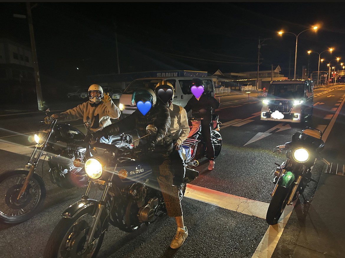 MIFFEE7's tweet photo. ナイツー行ってきたど😘
バイクの免許早く取り終わって早くツーリングいこーね！！ https://t.co/jLRTLeoKKH