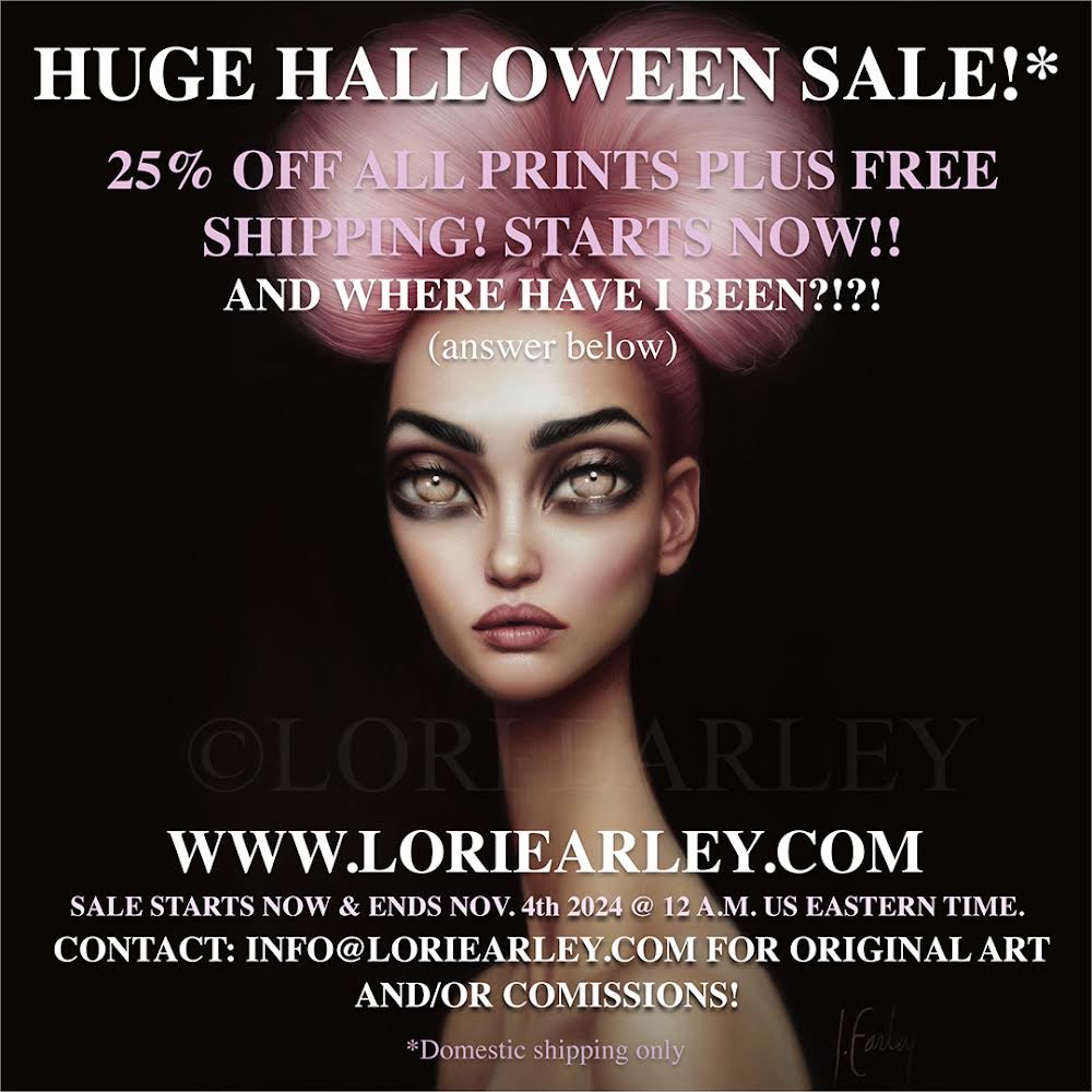 HUGE PRINT SALE STARTS NOW!: loriearley.com/store
