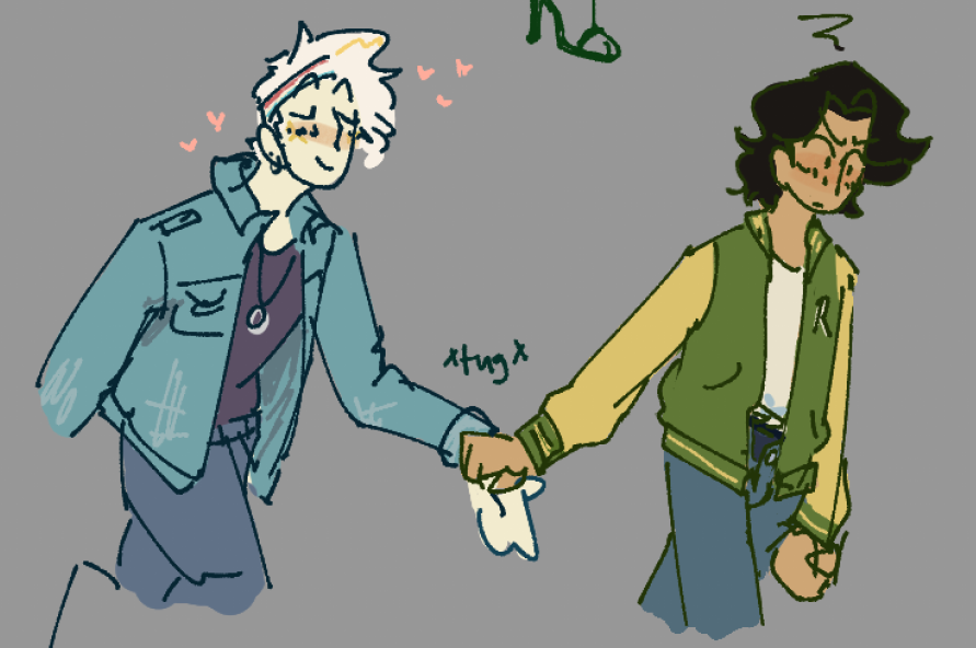 beetlebedtime's tweet photo. hi everyone long time no see. look at rodney he's my latest little project for me + the boys' fantasy 80s campaign. he has a funny little life and a gay crush on his best friend and instead of being normal about it he got a girlfriend https://t.co/i92YvNMlSw