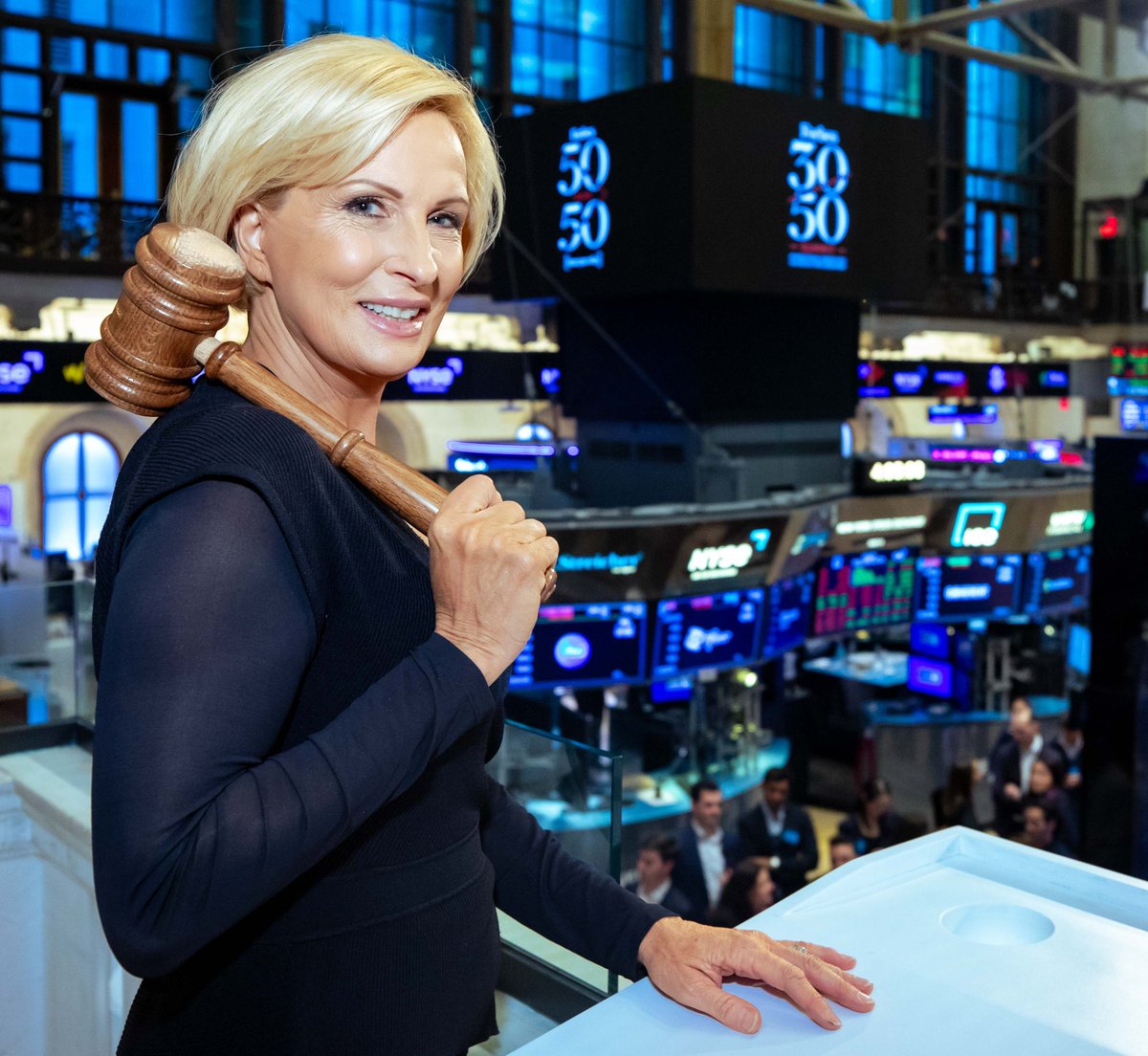 NYSE 🏛 (@nyse) on Twitter photo Forbes 50 Over 50 is a collection of groundbreaking women who understand that age and experience can be the best tools for success. Thank you to <a href="/morningmika/">Mika Brzezinski</a>, <a href="/mcgrathmag/">Maggie McGrath</a>, <a href="/HumaAbedin/">Huma Abedin</a> and the entire group of trailblazers for celebrating with us!
<a href="/Forbes/">Forbes</a> <a href="/ForbesWomen/">ForbesWomen</a> #ForbesOver50 Forbes 50 Over 50 is a collection of groundbreaking women who understand that age and experience can be the best tools for success. Thank you to <a href="/morningmika/">Mika Brzezinski</a>, <a href="/mcgrathmag/">Maggie McGrath</a>, <a href="/HumaAbedin/">Huma Abedin</a> and the entire group of trailblazers for celebrating with us!
<a href="/Forbes/">Forbes</a> <a href="/ForbesWomen/">ForbesWomen</a> #ForbesOver50