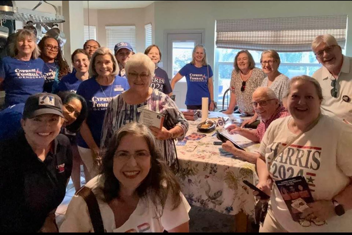 Cypress-Tomball Democrats (@cypresstomball) on Twitter photo Carpool Campaigning with <a href="/CypressTomball/">Cypress-Tomball Democrats</a> mobilize.us/s/lQmKmI Join us as we meet people at their doorstep to GOTV!! <a href="/brettarob/">Brett Robinson for TX HD 130</a> <a href="/CongressLaura/">Laura Jones TX8 D</a> <a href="/cyfairdems/">Cy-Fair Area Democratic Club</a> <a href="/mcdpTX/">Montgomery Co Democratic Party-TX 🟧🌻 USA</a> <a href="/mocoyds/">Montgomery County Young Democrats</a> <a href="/harrisdemocrats/">Harris County Democratic Party (HCDP)</a> Carpool Campaigning with <a href="/CypressTomball/">Cypress-Tomball Democrats</a> mobilize.us/s/lQmKmI Join us as we meet people at their doorstep to GOTV!! <a href="/brettarob/">Brett Robinson for TX HD 130</a> <a href="/CongressLaura/">Laura Jones TX8 D</a> <a href="/cyfairdems/">Cy-Fair Area Democratic Club</a> <a href="/mcdpTX/">Montgomery Co Democratic Party-TX 🟧🌻 USA</a> <a href="/mocoyds/">Montgomery County Young Democrats</a> <a href="/harrisdemocrats/">Harris County Democratic Party (HCDP)</a>