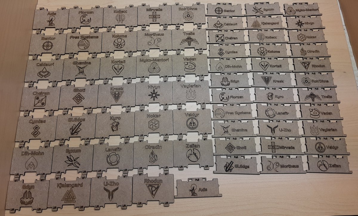 CustomGameBits's tweet photo. TI4 Discordant Stars compatible FBMs. Available assembled or (save some postage) unassembled https://t.co/REzN2OM2mc