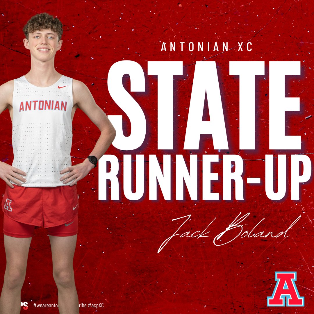 acpapaches's tweet image. 🏆TAPPS STATE CROSS COUNTRY🏆

Congratulations to Jack Boland (State Runner-up)!

#weareantonian #rolltribe #acpxc