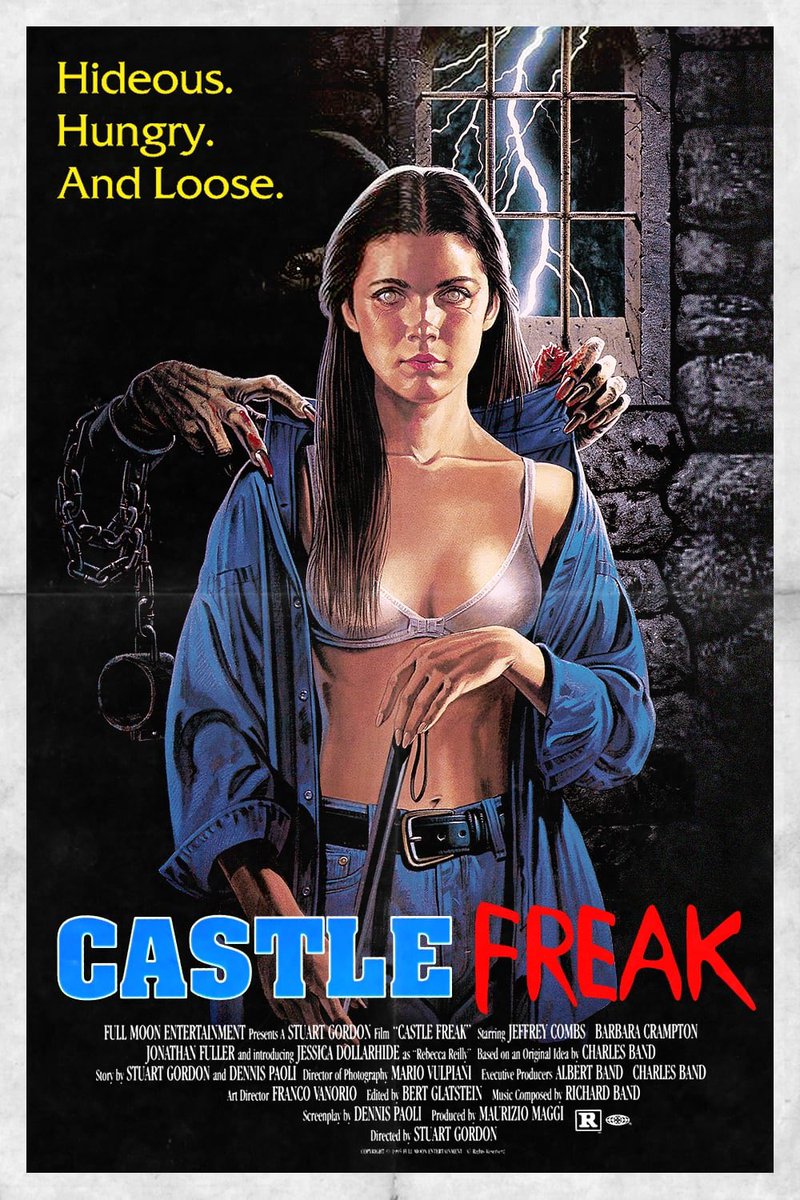 ThatDRosenberg's tweet photo. Film 25: Castle Freak (1995) Directed by Stuart Gordon. “I will answer any questions that you want, but you have got to get my family out of that castle.” #31HorrorFilmChallenge #31DaysOfHorror #31in31 #31DayHorrorChallenge #CastleFreak #getspooky 25/31 https://t.co/lvbHVzJYu8