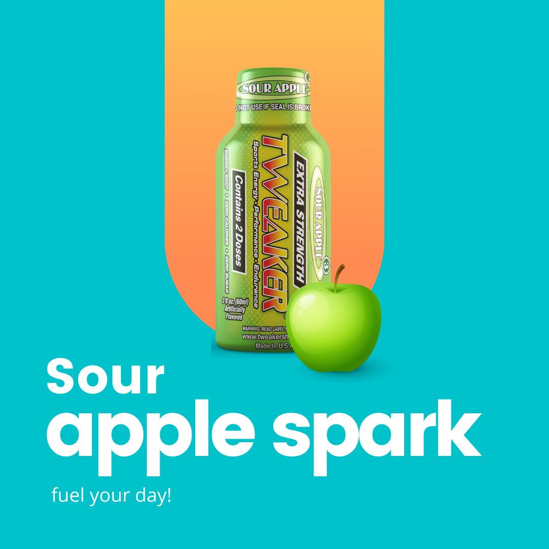 Sour, sweet, and oh-so-refreshing! 🍏✨ Fuel your hustle with the zesty kick of Tweaker Energy's Sour Apple flavor. Who’s ready to level up? 💥 #TweakerEnergy #SourApple #EnergizeYourDay #tweaker #tweak #energy