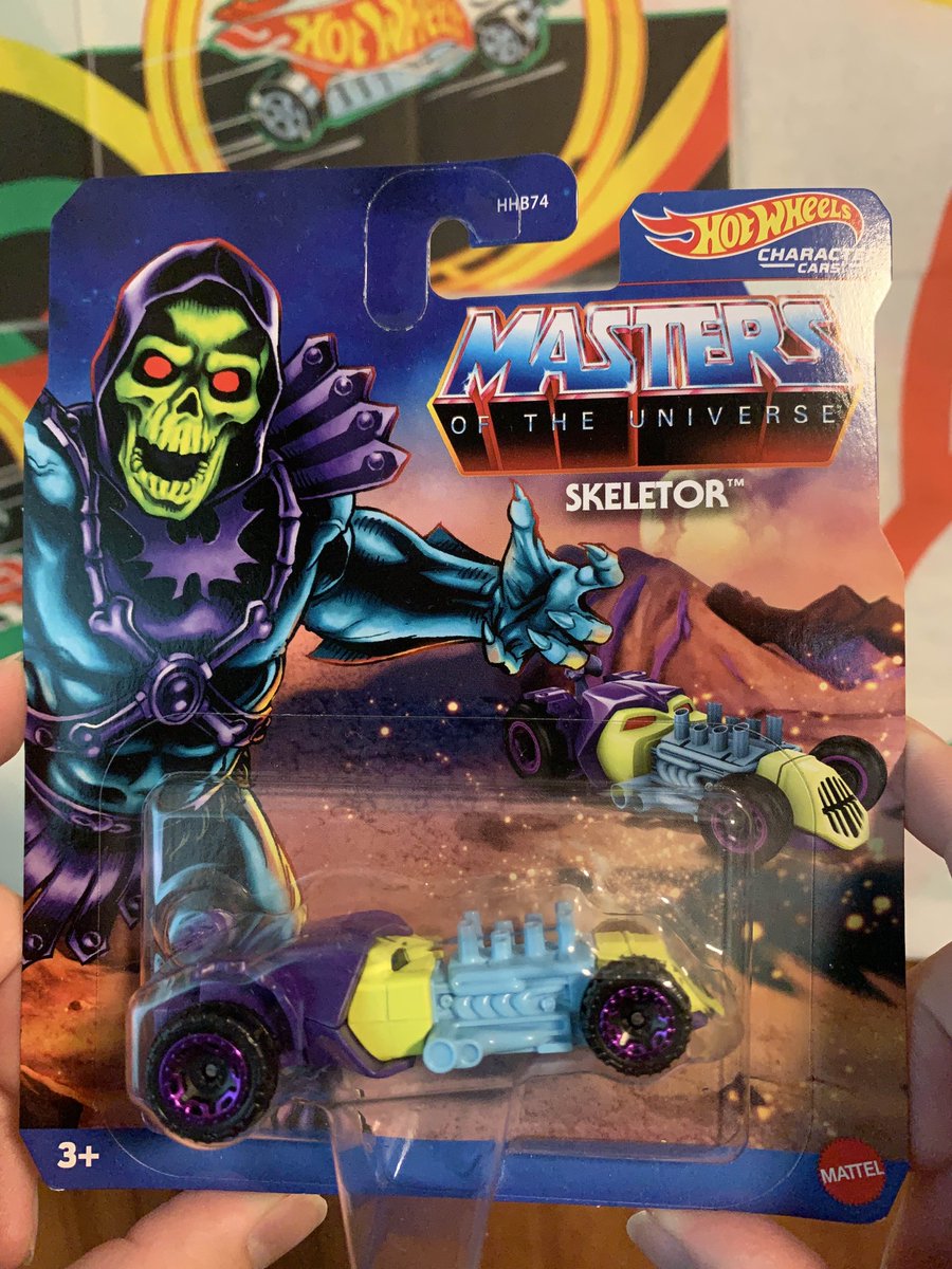 dailyhotwheels's tweet photo. Hot Wheel of the Day - Skeletor!

Skeletor is from the Masters of the Universe Character Cars Series! He's a bit late to the scary celebrations... but nobody tell him...

#hotwheels #skeletor https://t.co/GjkGpyIqyv