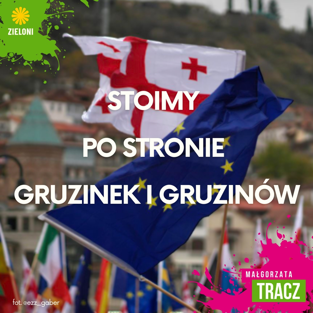 💚 Stoimy po stronie Gruzinek i Gruzinów! 🕊️

🗳️❌ Wstępne wyniki raportu przygotowanego przez obserwatorów OBWE sugerują, że wybory w Gruzji były skrajnie nieuczciwie i powinny zostać powtórzone! 

🇬🇪 Partia "Gruzińskie Marzenie" zdradziła Gruzinki i Gruzinów! Zamiast obiecanej