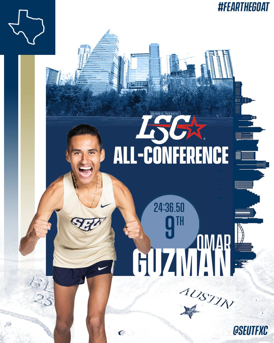 SEUAthletics's tweet photo. 👟 | Congratulations to our @SEUXCTF All-Conference runners! #FearTheGoat https://t.co/1exBiOk1Aa