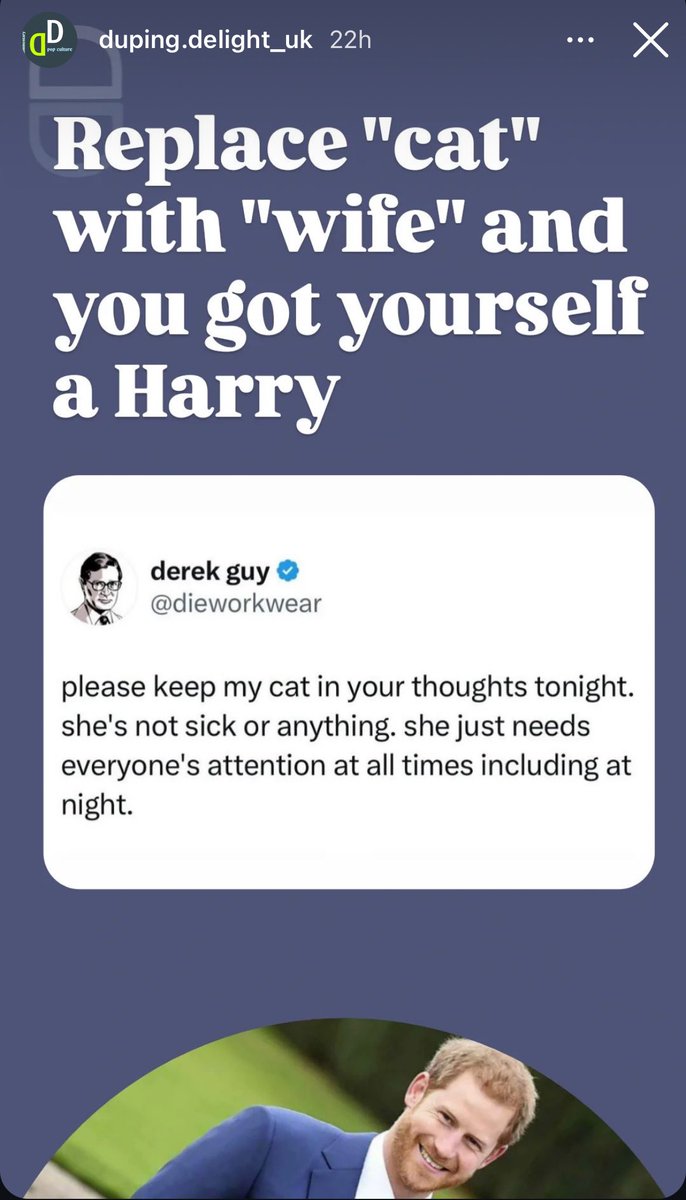 FrontGrid101's tweet image. From #DupingDelight on Insta 😹 at least a cat is cute and worthy of attention. Cant say the same thing about #Megzilla 👹
#PrinceHarry got #Markled 
#MeghanMarkle #MeghanMarkleEXPOSED