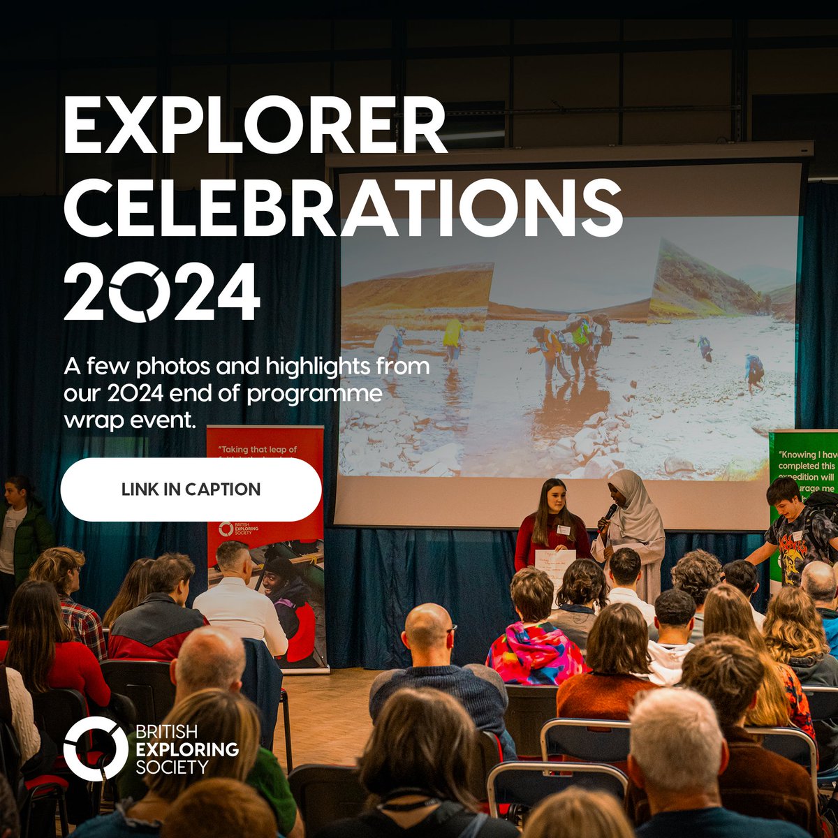 Last weekend we held our annual end of programme wrap up event – Explorer Celebrations 🙌

For more photos, videos and to find out the winners of our annual Leader and Young Explorer awards - head to our website 🔥

britishexploring.org/explorer-celeb…
