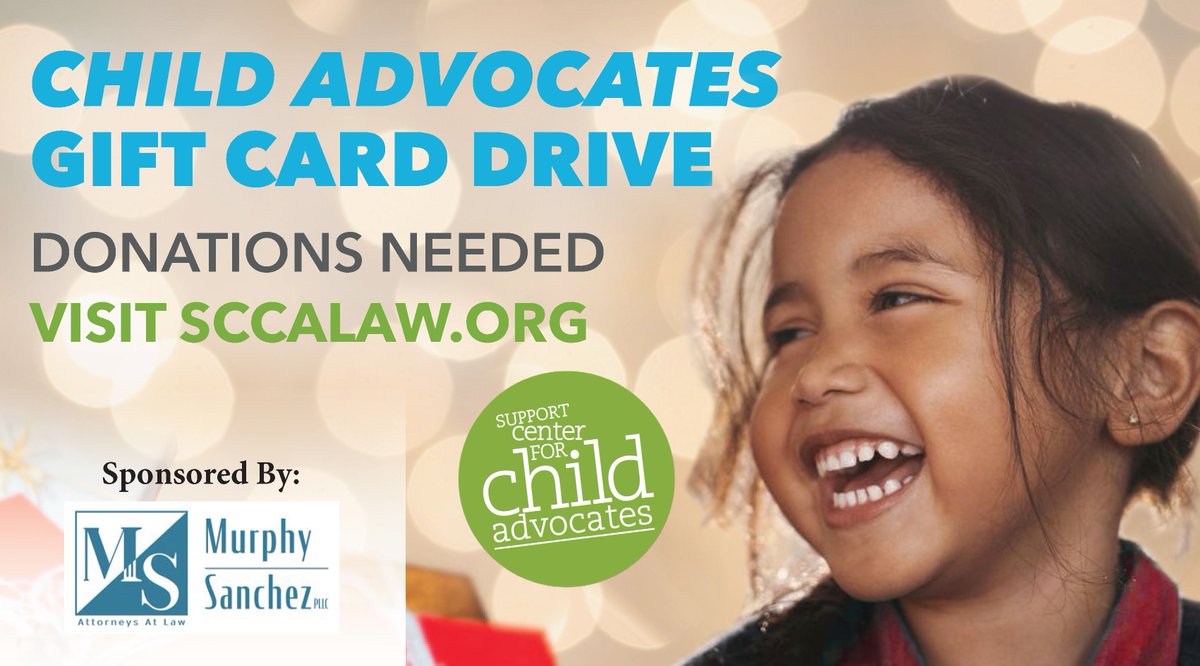 Rising prices continue to make it harder for our clients’ families to provide not only gifts, but also the basics. Our gift card drive gives clients &amp; caregivers the ability to decide what they need and want most this season. Click the link in our profile to learn how to donate!