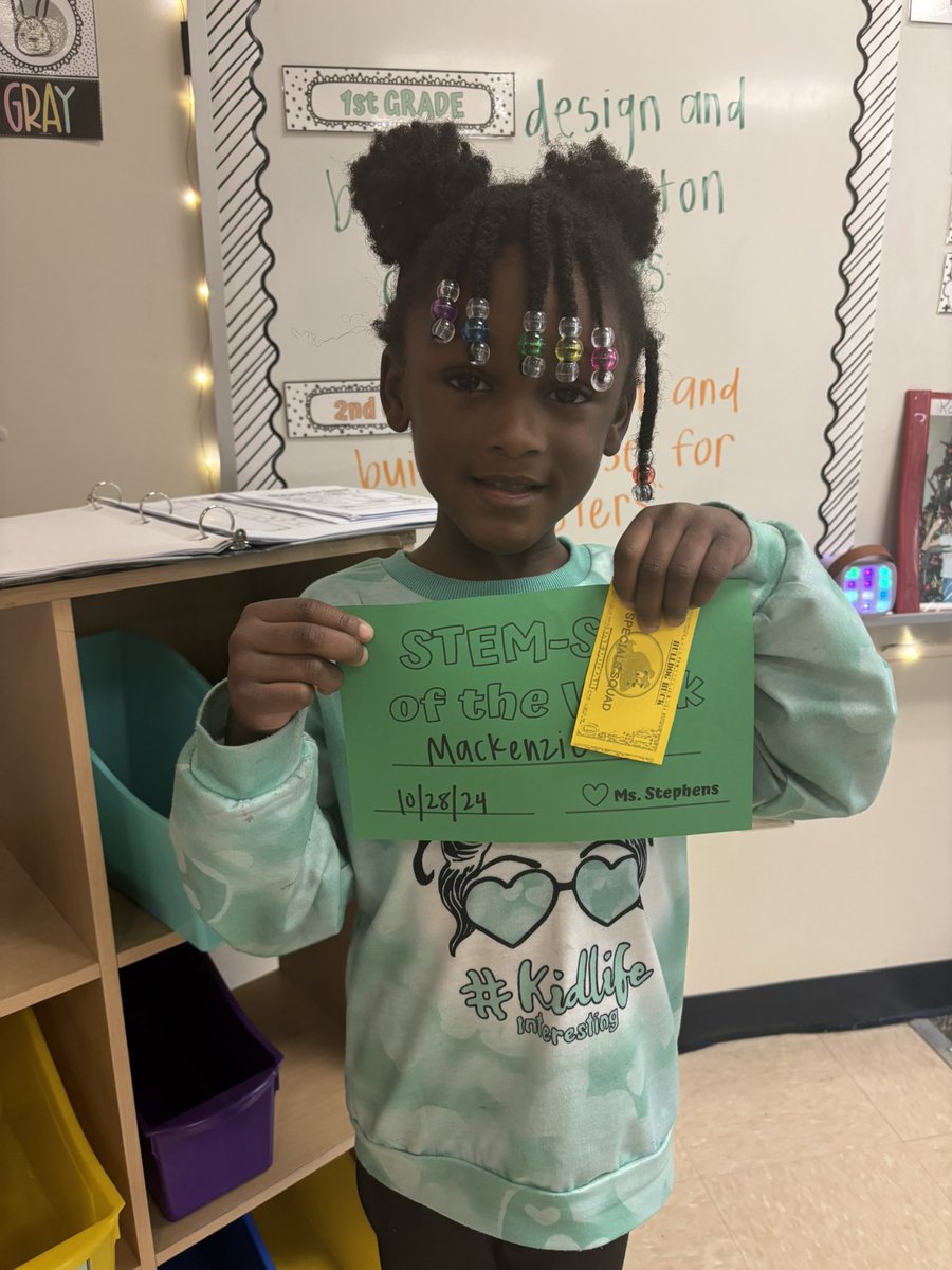Stephens_STEM's tweet photo. Monday STEM Stars ⭐️⭐️⭐️ @WakelonES https://t.co/XJ8Y6aYWA2