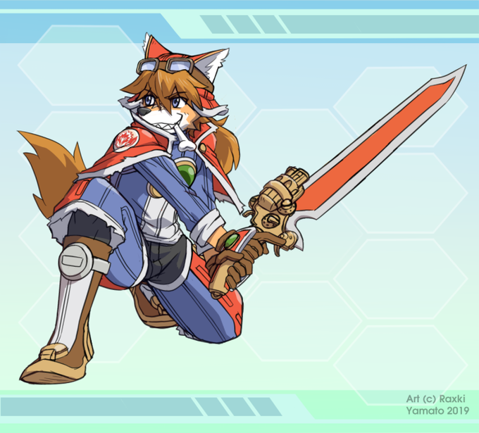 RaxkiYamato's tweet photo. Previous Solatorobo Arts.
#ソラトロボ #ケモノ https://t.co/Az0uBypQH6